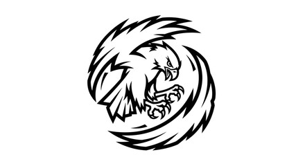 Obraz premium Lion Head Logo Design.