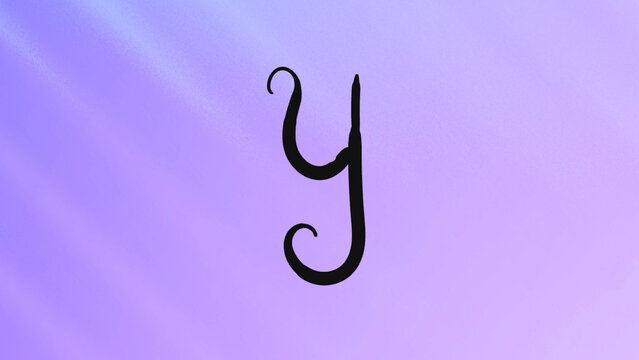 Hand Drawn Alphabet 25