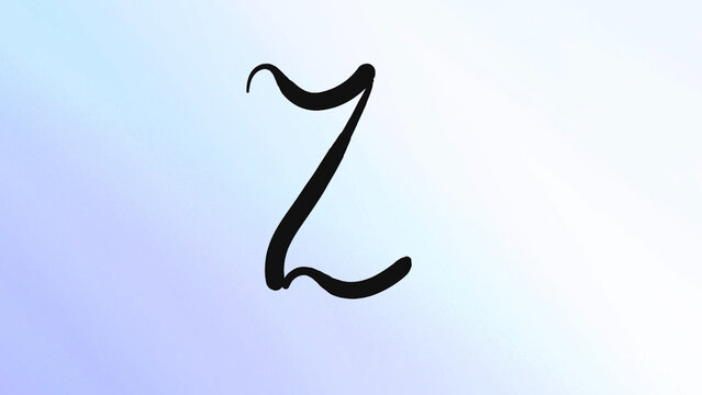 Hand Drawn Alphabet 26