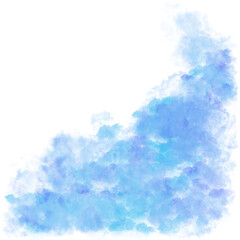 sky blue smoke texture