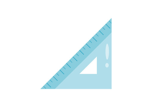 三角定規 イラスト  文房具 算数 数学 製図 道具