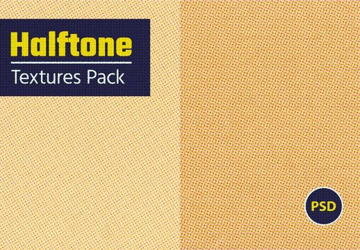 Vintage Halftone Paper Textures