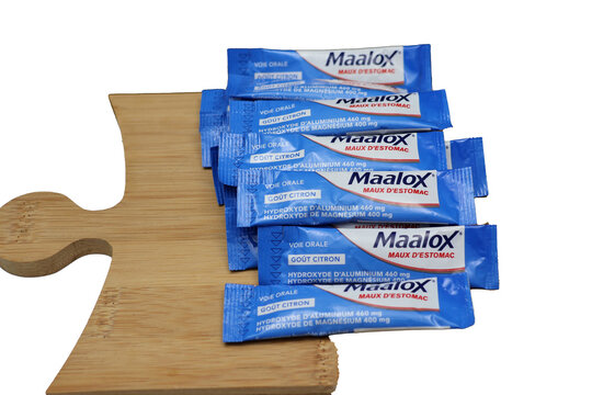Sachet de suspension buvable au citron de Maalox