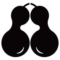 家紋です。二つ対い瓢といいます。