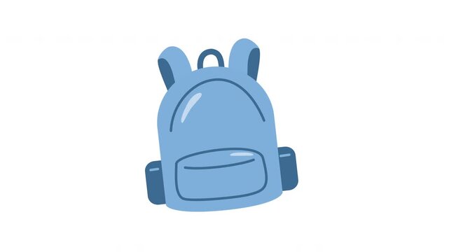 backpack animated icon