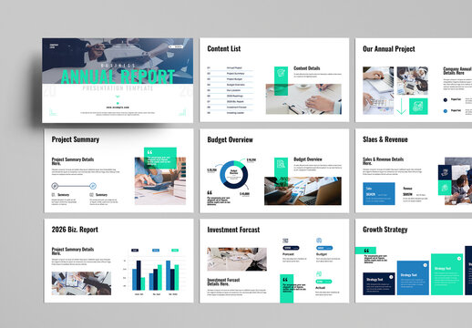 Annual Report Presentation Template