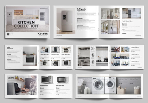 Kitchen Catalogue Template