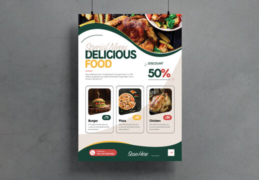 Special Food Menu Flyer