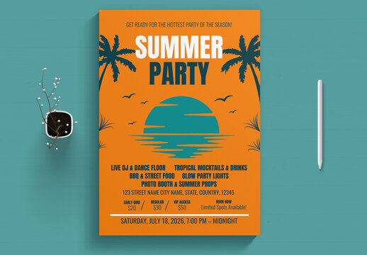 Summer Party Event