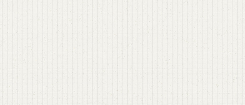 Checkered paper background, Math sheet textured paper, Grid squares millimeter bg