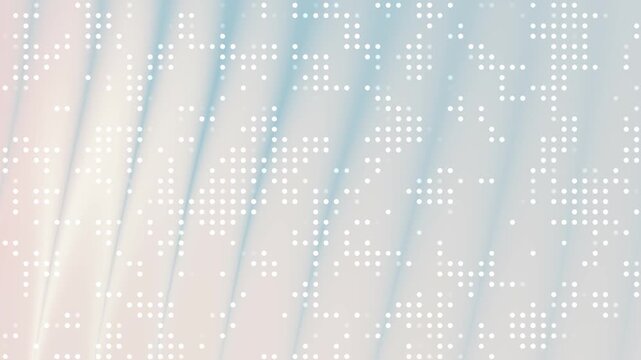 sleek abstract blue background with a dotted world map and soft glow suitable for technology business and network related videos.