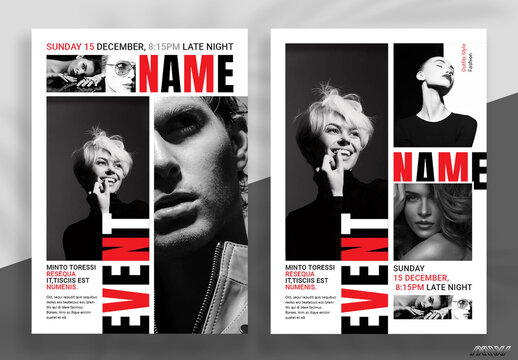 Fashion Poster Layout