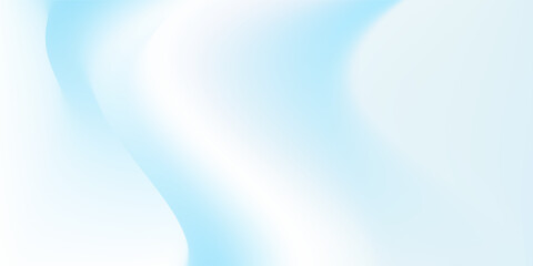 Obraz premium Abstract white wavy glowing lines on a blue background. Futuristic digital high-technology pattern. Health Care concept.