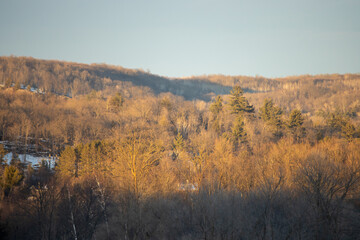 Fototapeta premium morning in the mountains