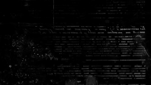Dark grunge newspaper texture overlay