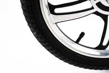 bicycle tire white background image