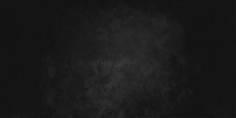 Fototapeta premium Abstract black gray wall textured background. Empty gray rusty stone or metal surface texture. Dark smoke texture. Black and white grunge wall. Light fog backgrounds. Cloud sky night. Slate surface.