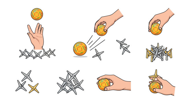 Hand Catching Coin with Caltrops.