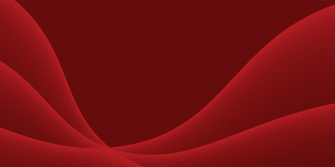 Red abstract background with dynamic shapes composition simple