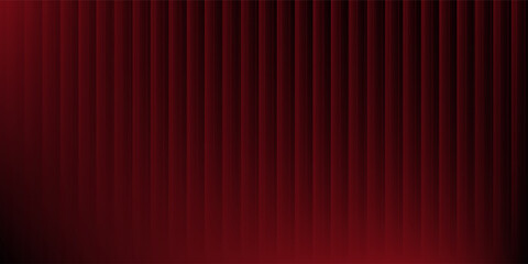 Pink abstract red gradient on a black background with glossy glass stripes and soft waves, creating a distorted simple abstract