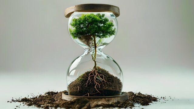 Time, growth, and sustainability captured in a single frame