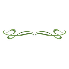 Obraz premium Floral corner element