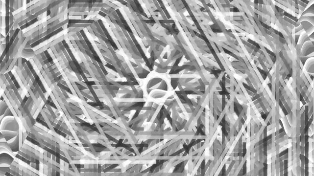 Microscopic View of Crystalline Structure Formation.