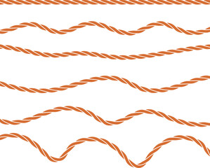 Rope Set Vector illustration Design © Raihan