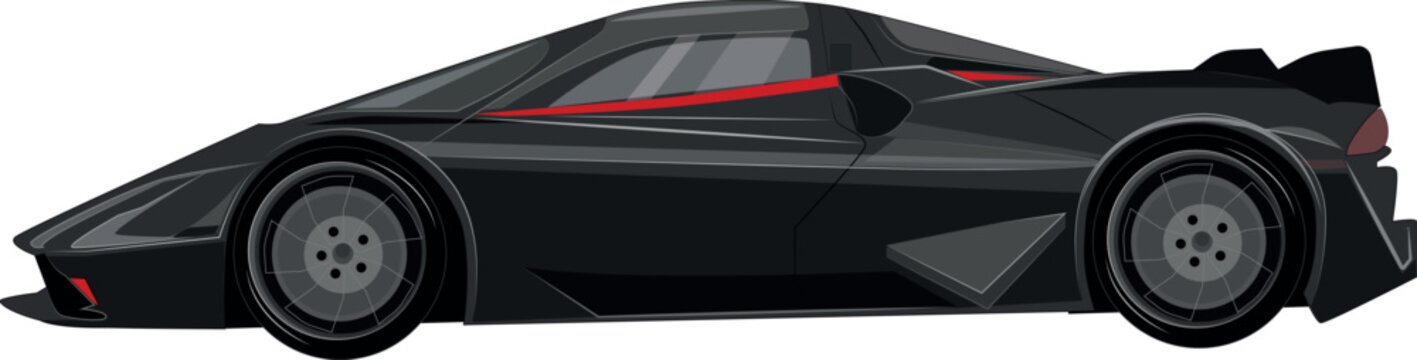 SSC Tuatara Car Vector Design