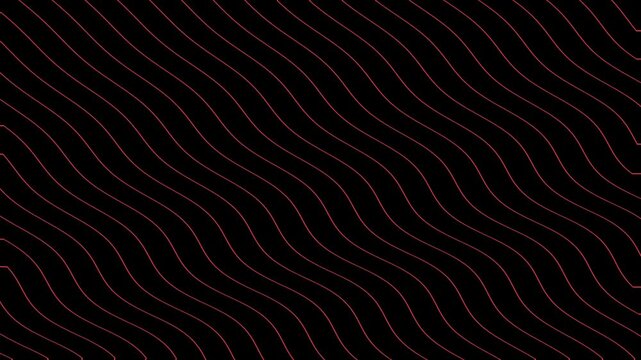 Abstract red line wave background dynamic flowing motion elegant modern minimal design vibrant energy digital curve pattern smooth rhythmic movement visual backdrop creative fluid gradient 