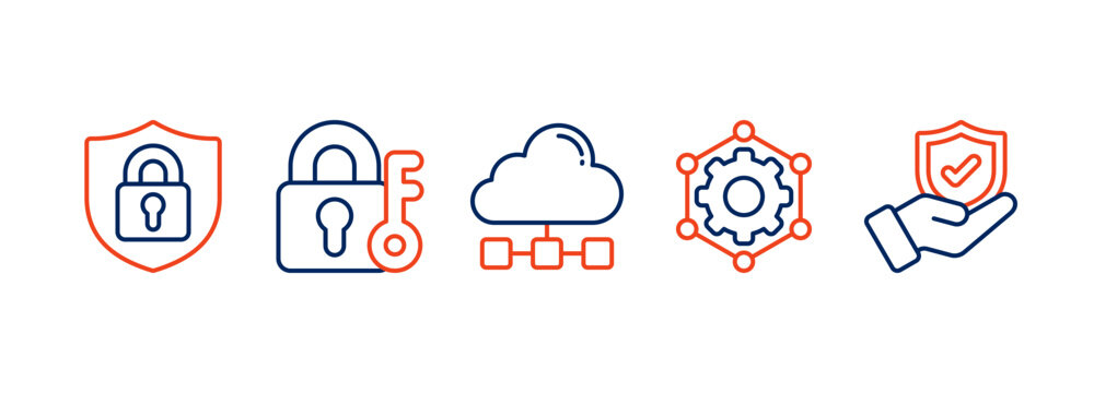 SASE banner web icon vector illustration concept of secure access service edge with icon of security, password, network, framework and support
