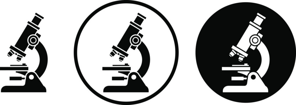 Microscope logos in various formats