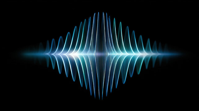 vibration. Low-frequency sound waves vibrating on dark background visualization. STEM education sheets, lab safety posters, designed for STEM education and laboratory safety posters.
