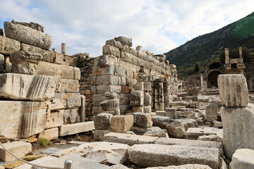 Ruins of the city of Ephesus