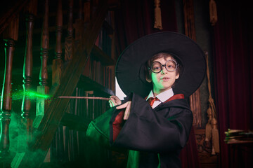 Naklejka premium Wizard Hat Spell