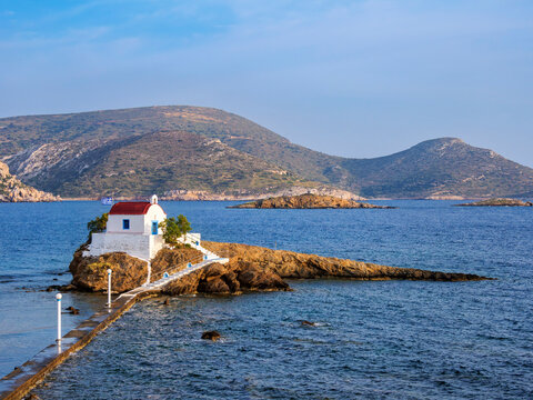 Agios Isidoros Church, Kokkali, Leros Island, Dodecanese, Greece