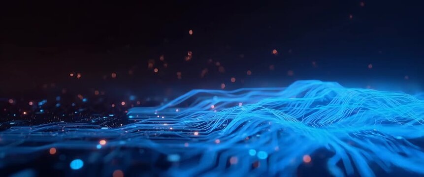 Showcase refined wallpaper with a minimalist digital design highlighting smart contract payments. Emphasize expansive empty space futuristic icons and innovative graphics that represent automated cont