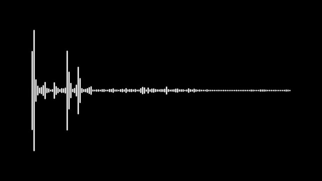 Music, Sound wave ,Frequency audio waveform seamless sound waveform pattern for radio podcasts, music player, video. Abstract wave motion. 