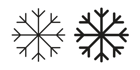 Snow icon Symbol for App and Web UI Design Vectors © Hira