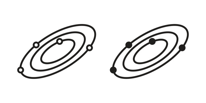 Space icon Symbol for App and Web UI Design Vectors