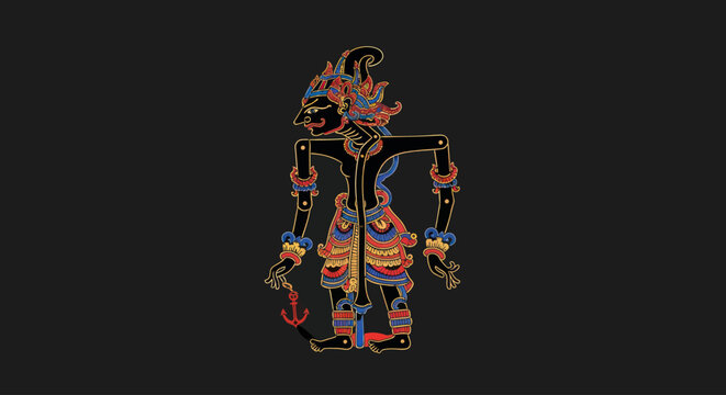 Wayang Kulit Indonesian Shadow Puppet