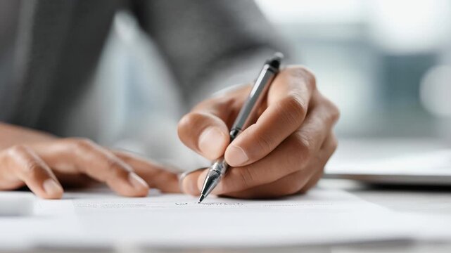 HR specialist drafting detailed job descriptions to clarify roles and optimize recruitment processes.