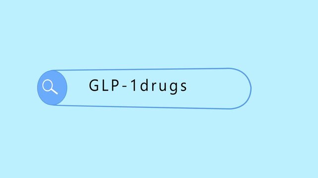 glp-1 hormone vial animation: diabetes & weight loss treatment concept | health, science, medicine, pharmaceutical, treatment theme