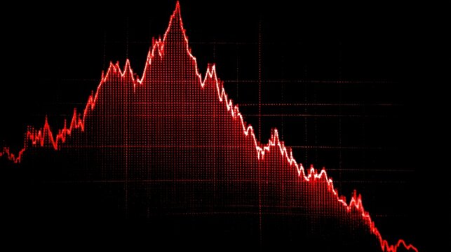 Graph shows sharp decline in performance over time