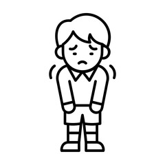 Obraz premium First day nervous