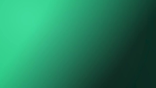 Emerald Green Corporate Gradient Abstract Background Loop 4K