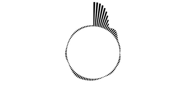 Colorful Audio Spectrum Animation for Music and Sound Visualization
