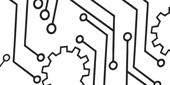 vector circuit board background