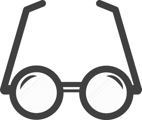 뿔테 검은색 안경