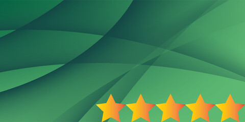 Gradient geometric shapes on green background. Dynamic shapes composition.  vector illustration for poster, web, cover, greeting, card, promotion, EPS 10Print